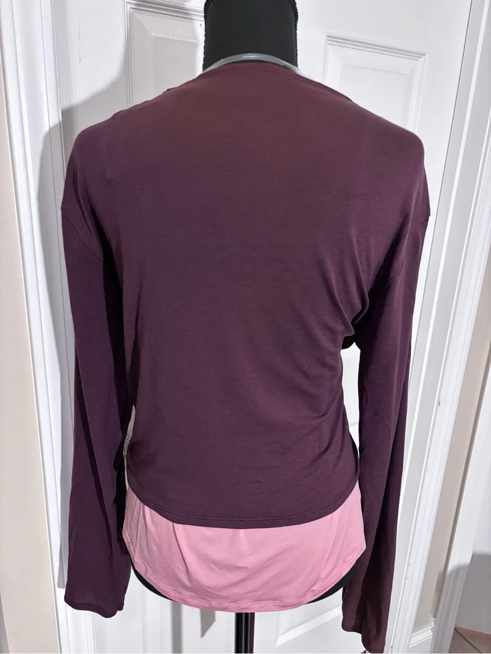 Nike Women's Deep Burgundy Ballet Wrap Top